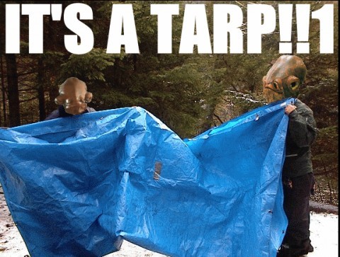 its a tarp