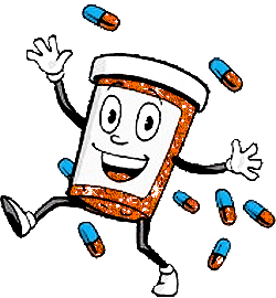 Happy Pill Bottle