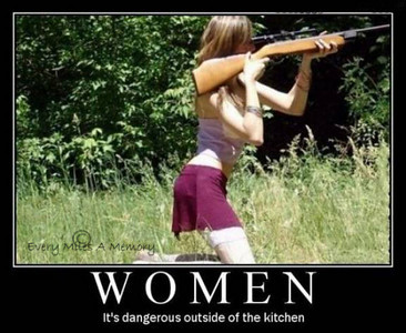 women its dangerous outside the kitchen