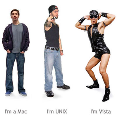 mac unix vista