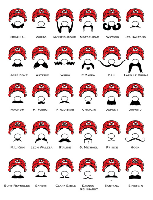 mario's mustaches