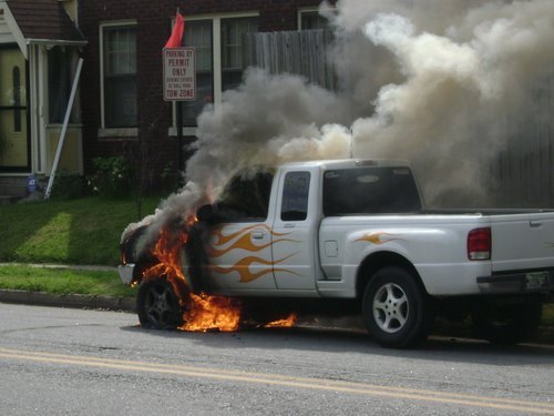 Truck Fire