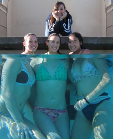 Girls in Pool