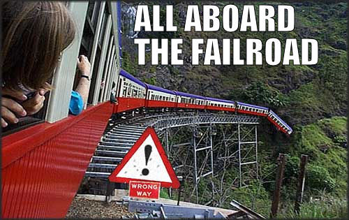 All Aboard the FAILroad