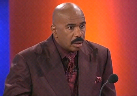 Steve Harvey Shocked