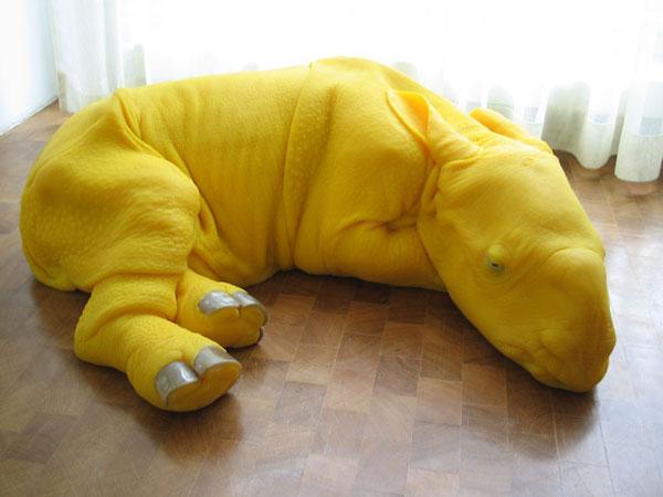 Yellow Pet Rhino