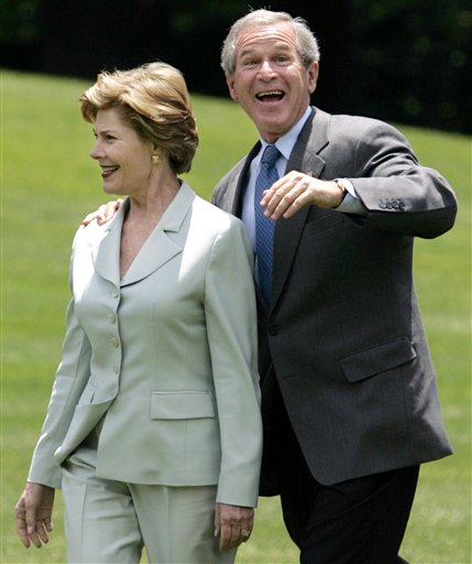 president george w bush funny. Former President George W.