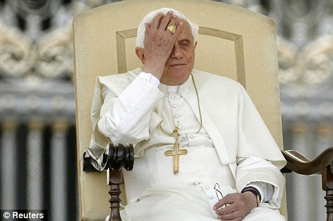 Pope Face Palm