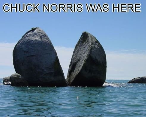 chuck norris was here