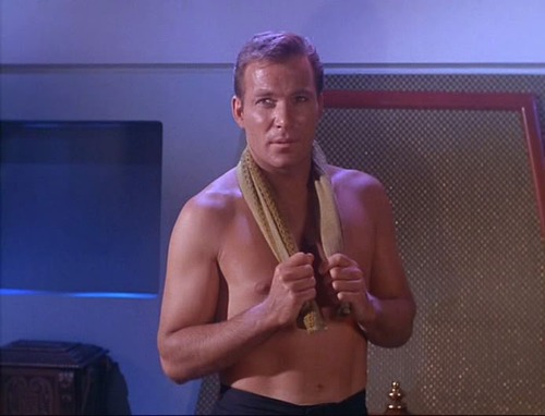 Captain Kirk Shirtless