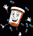 Happy Pill Bottle