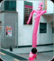 inflatable and kid