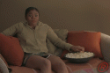 Scary Popcorn Gif