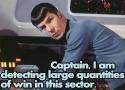 Spock Detects WIN
