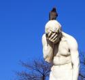 Facepalm Statue