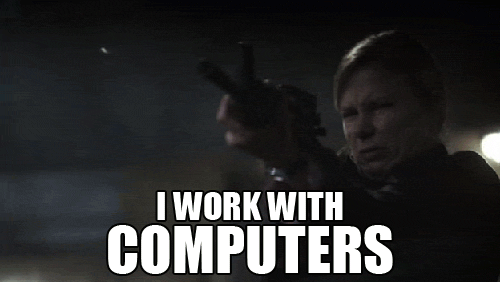 work with computers