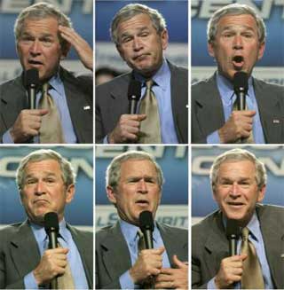 Bush doing standup