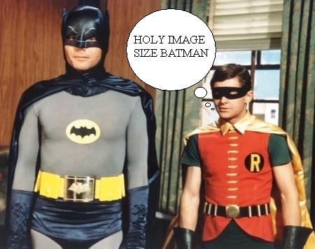 batman resize image
