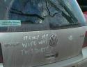 Dirty Car Message
